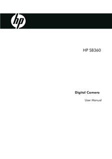 Hewlett Packard HP SB 360 manual. Camera Instructions.